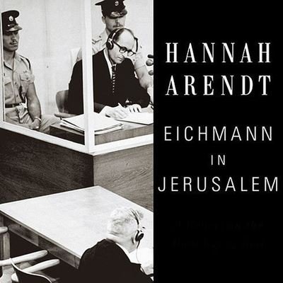 Cover for Hannah Arendt · Eichmann in Jerusalem (CD) (2011)