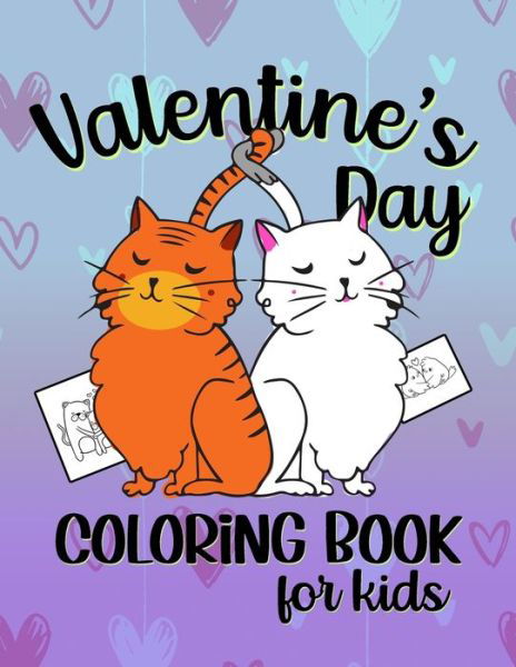 Cover for Sketchypages · Valentine's Day Coloring Book For Kids (Paperback Bog) (2021)