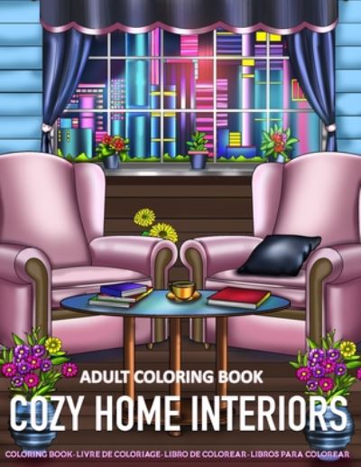 Cover for Kreatif Lounge · Adult Coloring Book - Cozy Home Interiors (Paperback Bog) (2020)