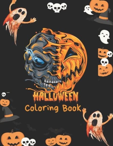 Cover for Yardan Vonnegut · Halloween Coloring Book (Pocketbok) (2020)