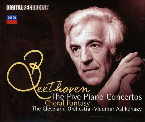 Conc. pf. n. 1-5/Fant. corale - Ashkenazy - Musik - DECCA - 0028944281859 - 7. juli 2006