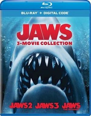 Cover for Jaws 3-movie Collection (Blu-ray) (2020)