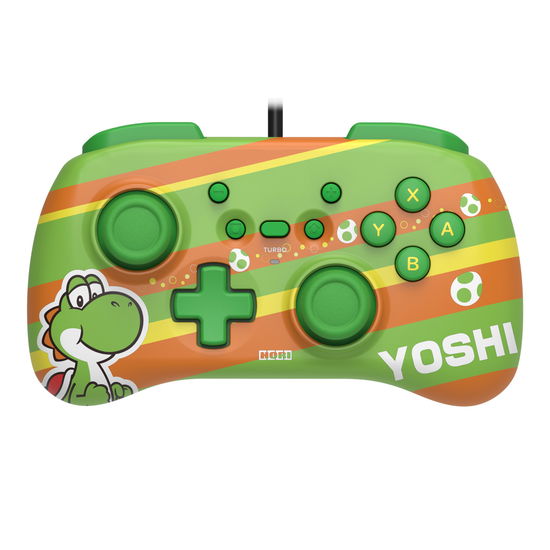 HORI Horipad Mini (Super Mario - Yoshi) Controller für Nintendo Switch - Offiziell Lizenziert - Super Mario - Gesellschaftsspiele - HORI U.K LTD - 0810050910859 - 12. November 2021