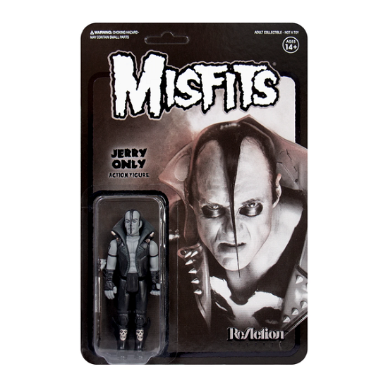 Misfits: Jerry Only Black Series 3.75 Inch Reactio - Misfits - Merchandise - SUPER 7 - 0840049805859 - 