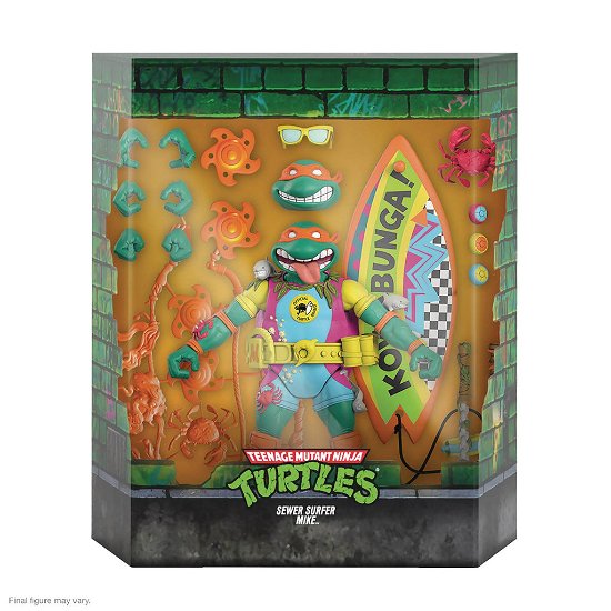 Tmnt Ultimates! Wave 6 - Mike the Sewer Surfer (MERCH) (2022)