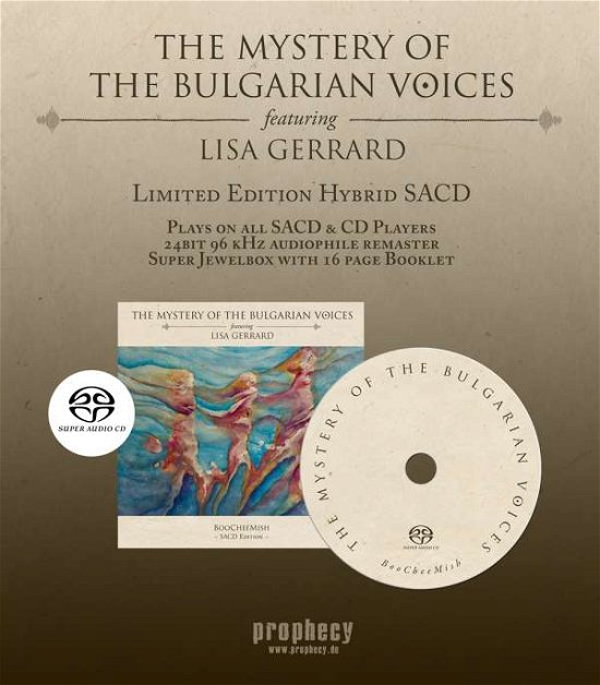 Boocheemish (Feat. Lisa Gerrard) - Mystery of the Bulgarian Voices - Musik - PROPHECY - 0884388722859 - 25. maj 2018