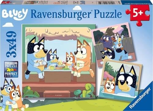 Cover for Ravensburger · De Avonturen van Bluey Legpuzzel 3x49st. (Toys)