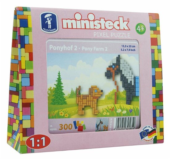 Cover for Ministeck · Pony Ministeck: 300-delig (32585) (Spielzeug)