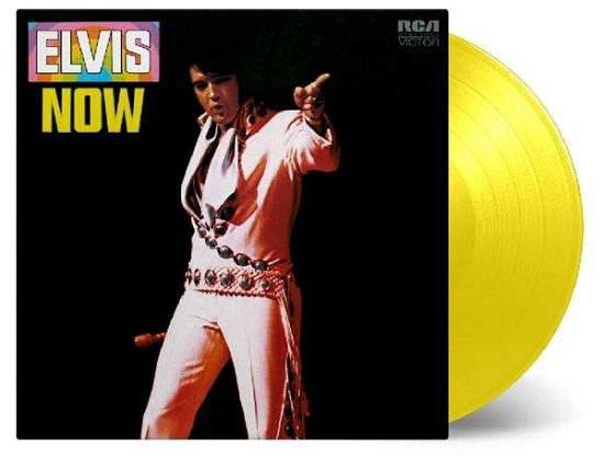 Cover for Elvis Presley (1935-1977) · Elvis Now (180g) (Limited-Numbered-Edition) (Yellow Vinyl) (LP) (2019)