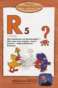 Cover for Bibliothek Der Sachgeschichten · (R5)rauchmelder,rucksack,radarreflecktoren (DVD) (2011)