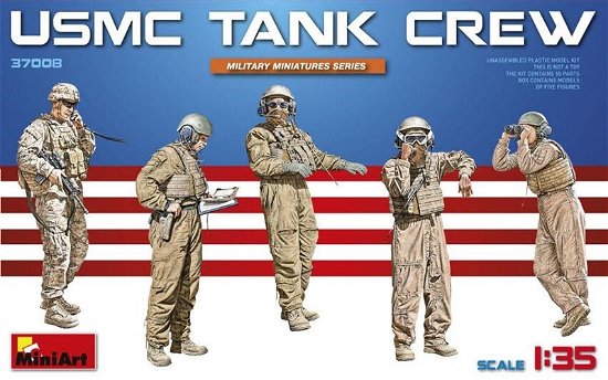 Cover for MiniArt · 1/35 Usmc Tank Crew (Toys)