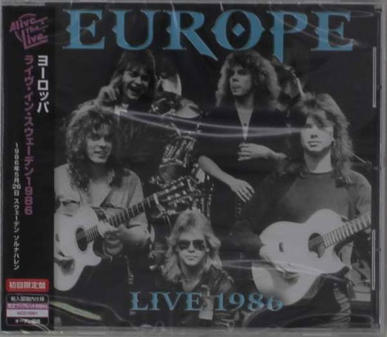 Live 1986 - Europe - Music -  - 4997184134859 - April 30, 2021