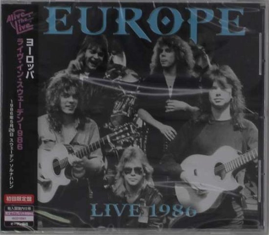Cover for Europe · Live 1986 (CD) [Japan Import edition] (2021)