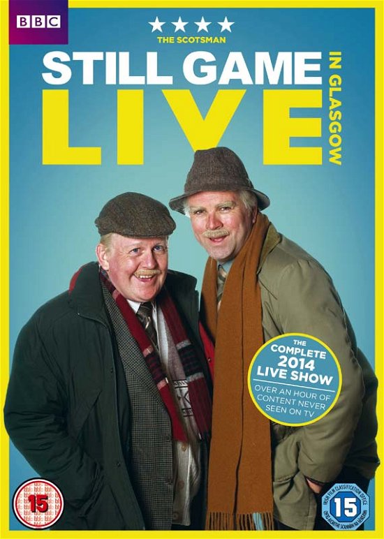 Cover for Still Game Live in Glasgow · Still Game: Live At The Hydro (DVD) (2014)