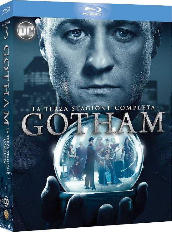 Cover for Donal Logue,david Mazouz,ben Mckenzie,jada Pinkett Smith,erin Richards · Gotham - Stagione 03 (Blu-ray) (2018)