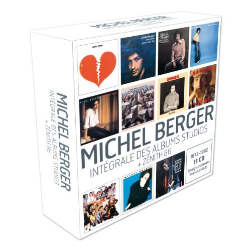 Cover for Michel Berger · Integrale Des Albums Studios (CD) [Box set] (2012)
