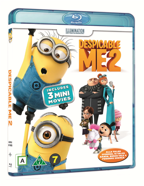 Cover for Grusomme Mig 2 / Despicable Me 2 (Blu-ray) (2019)