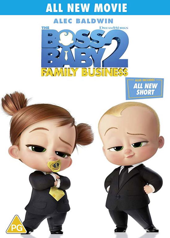Cover for The Boss Baby 2 - Family Busin · The Boss Baby 2 - Family Business (DVD) (2022)