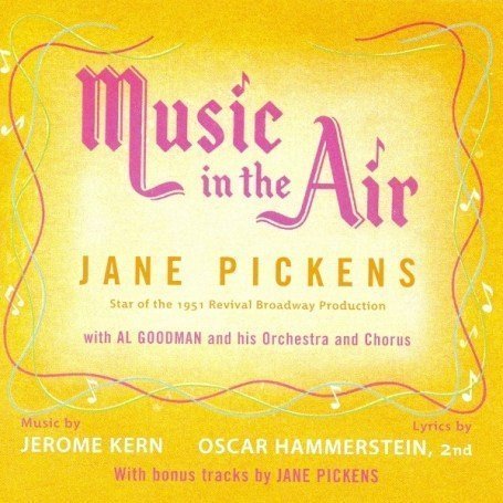 Cover for Jane Pickens · Music in the Air (CD) (2007)
