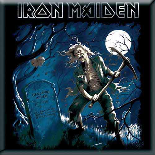 Iron Maiden Fridge Magnet: Benjamin Breeg - Iron Maiden - Koopwaar - ROCK OFF - 5055295313859 - 17 oktober 2014