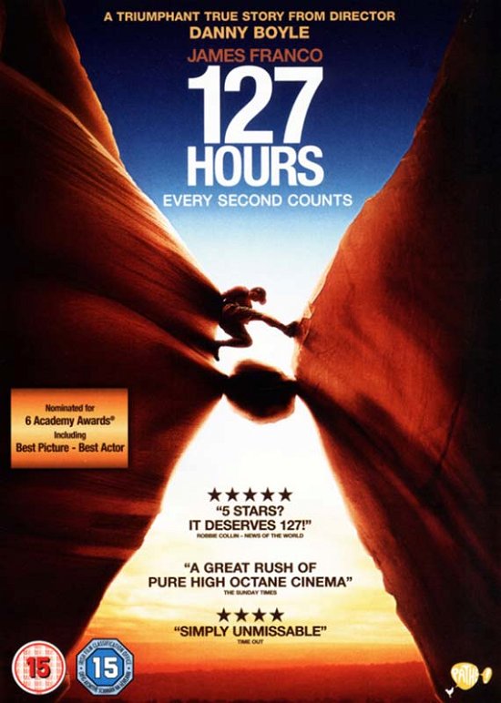 127 Hours - 127 Hours DVD - Filmes - Pathe - 5060002836859 - 6 de junho de 2011