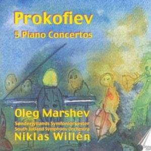 Cover for Marshev / South Jutland Symphony Orchestra · 5 Piano Concertos (CD) (2005)