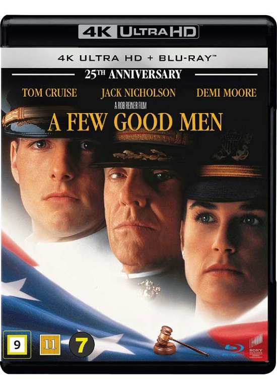 Cover for Tom Cruise / Jack Nicholson / Demi Moore · A Few Good men (4K UHD + Blu-ray) [4K edition] (2017)