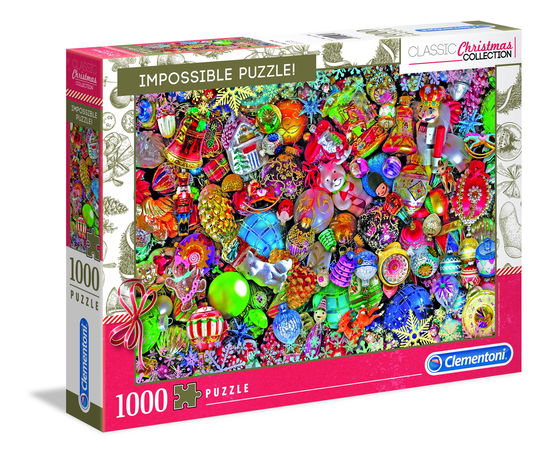 Cover for Clementoni · Puslespil Impossible Jolly Christmas, 1000 brikker (Jigsaw Puzzle) (2023)