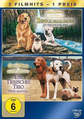 Cover for Zurück nach Hause / Ein tierisches Trio  [2 DVDs] (DVD) (2011)