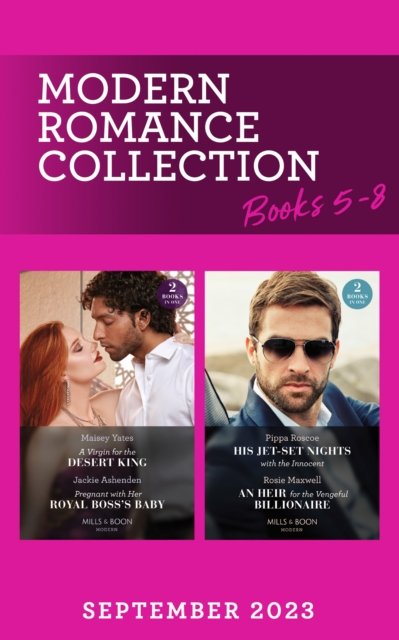 Cover for Maisey Yates · Modern Romance September 2023 Books 5-8 - 4 Books in 1 (Bogpakke) (2023)
