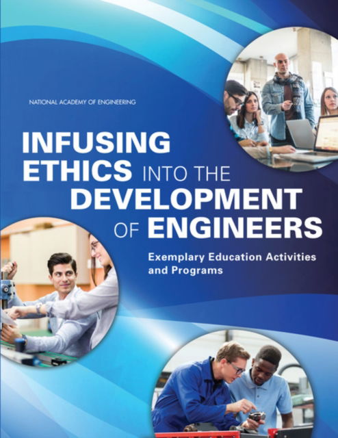 Cover for National Academy of Engineering · Infusing Ethics into the Development of Engineers: Exemplary Education Activities and Programs (Pocketbok) (2016)