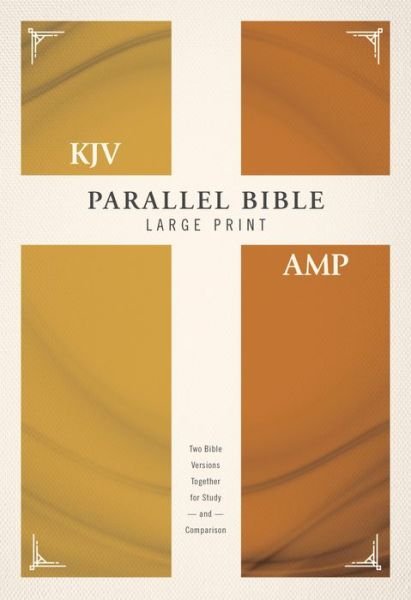 Cover for Zondervan · KJV, Amplified, Parallel Bible, Large Print, Hardcover, Red Letter: Two Bible Versions Together for Study and Comparison (Hardcover Book) [Large type / large print edition] (2019)