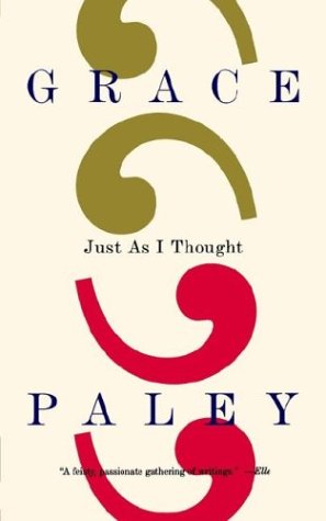 Cover for Grace Paley · Just As I Thought (Paperback Book) (1999)