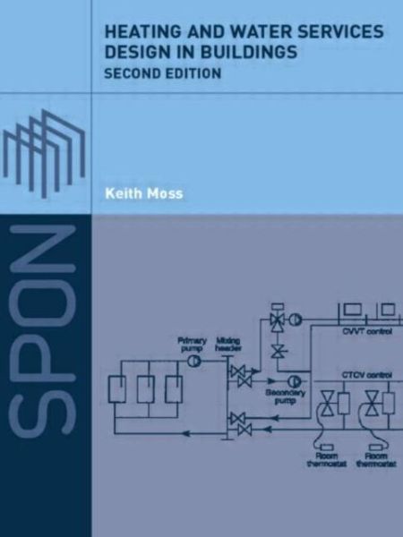 Cover for Keith Moss · Heating and Water Services Design in Buildings (Paperback Book) (2003)