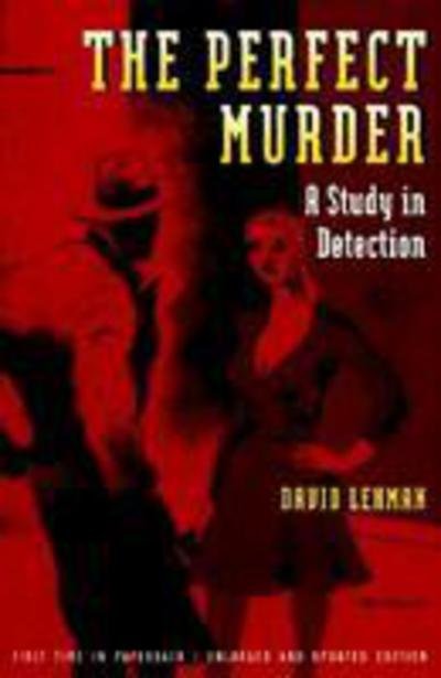 Cover for David Lehman · The Perfect Murder: A Study in Detection (Paperback Book) (2000)