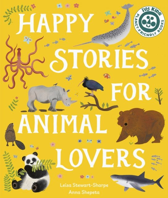 Cover for Leisa Stewart-Sharpe · Happy Stories for Animal Lovers (Hardcover Book) (2024)