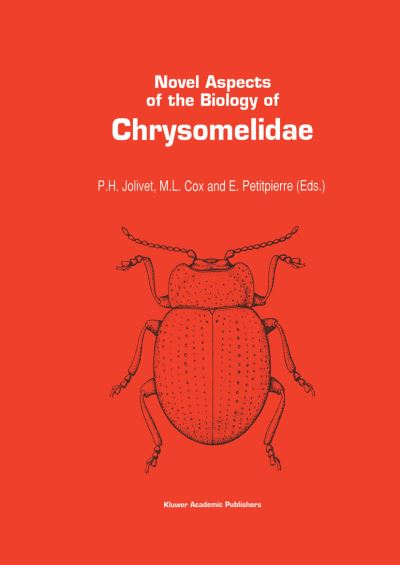 Cover for Novel aspects of the biology of Chrysomelidae - Series Entomologica (Hardcover Book) [1994 edition] (1993)