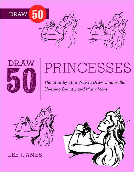 Cover for L Ames · Draw 50 Princesses (Pocketbok) (2012)