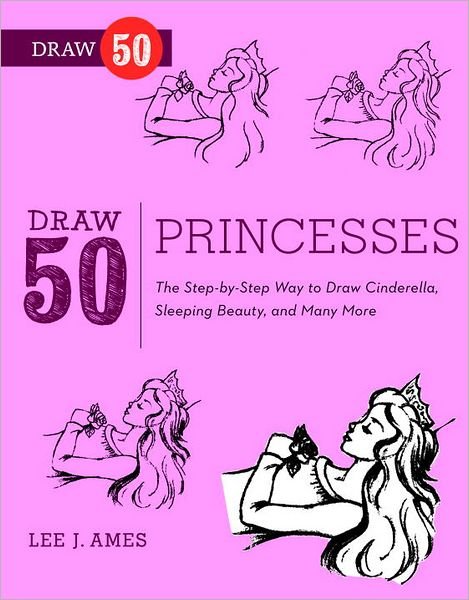 Cover for L Ames · Draw 50 Princesses (Pocketbok) (2012)