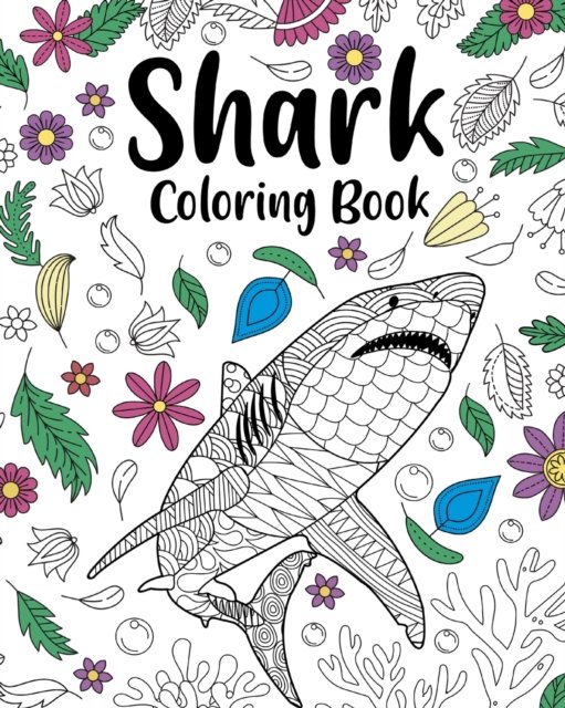 Cover for Paperland · Shark Coloring Book (Pocketbok) (2024)