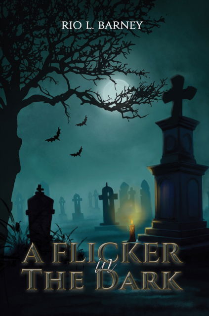 Cover for Rio L. Barney · A Flicker in the Dark (Hardcover Book) (2025)