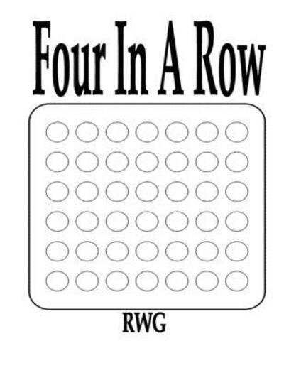 Cover for Rwg · Four In A Row (Taschenbuch) (2019)