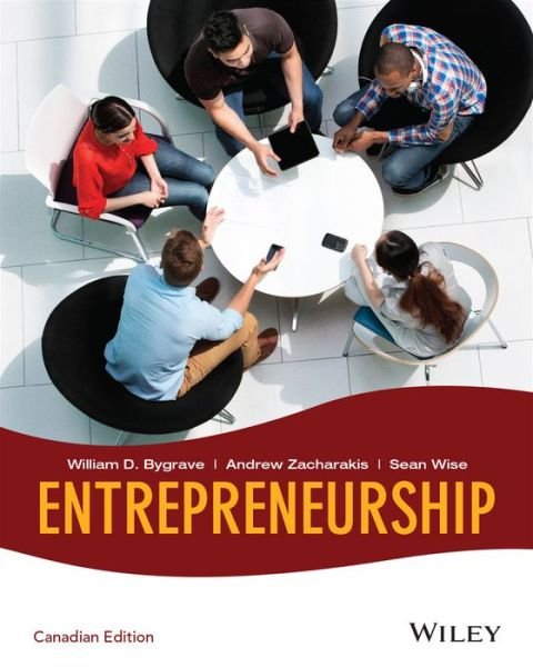 Cover for WD Bygrave · Entrepreneurship, Canadian Edition (Pocketbok) [Canadian edition] (2015)