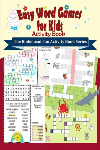 Easy Word Games for Kids Activity Book - The Blokehead - Books - Blurb - 9781320626859 - June 14, 2015