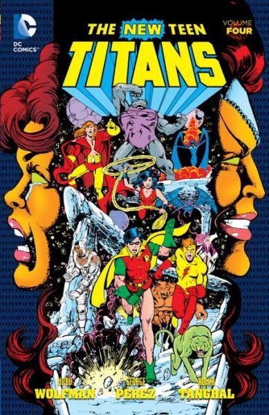 Cover for George Perez · New Teen Titans Vol. 4 (Paperback Book) (2016)