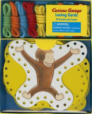 Cover for Rey · Curious George Lacing Cards (Book) (2015)