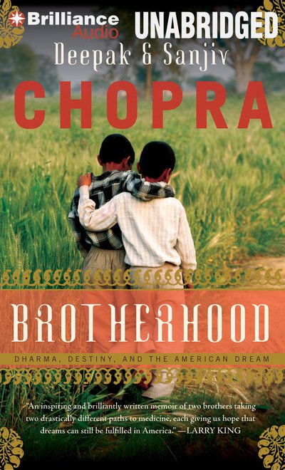 Cover for Deepak Chopra · Brotherhood Dharma, Destiny, and the American Dream (CD) (2014)