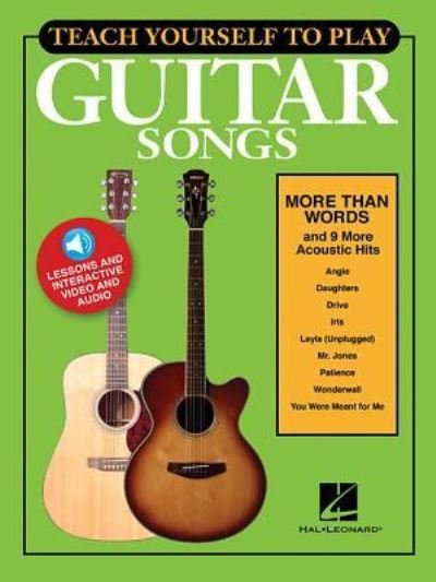 Cover for Hal Leonard Corp. · Teach Yourself to Play Guitar Songs (Pocketbok) (2016)