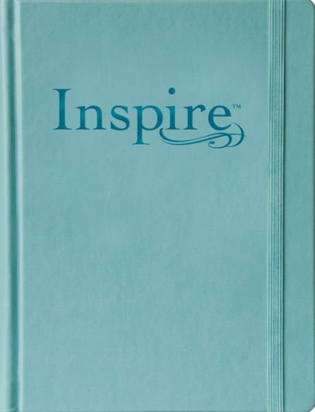 Cover for Tyndale Christian Art · NLT Inspire Bible Large Print, Tranquil Blue (Gebundenes Buch) [Large type / large print edition] (2016)
