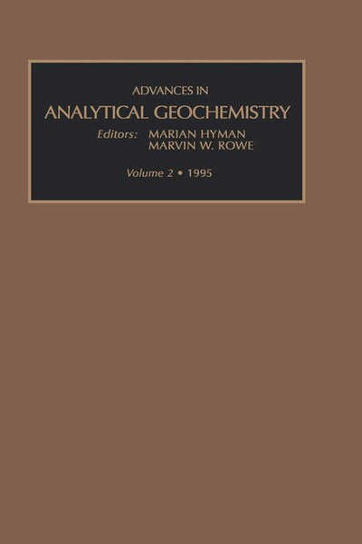 Cover for Hyman · Advances in Analytical Geochemistry - Advances in analytical geochemistry (Innbunden bok) (1996)